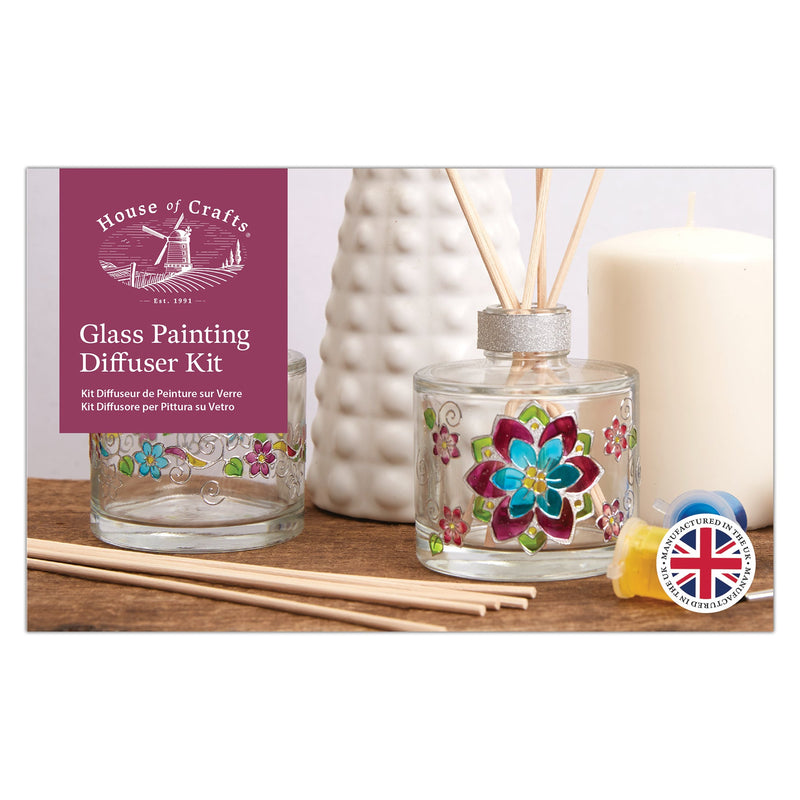 Glass Painting Diffuser Craft Kit