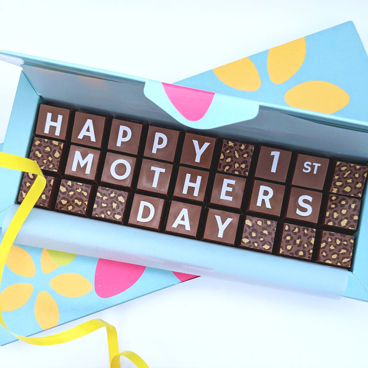 First Mother’s Day Handmade Chocolate Gift Box