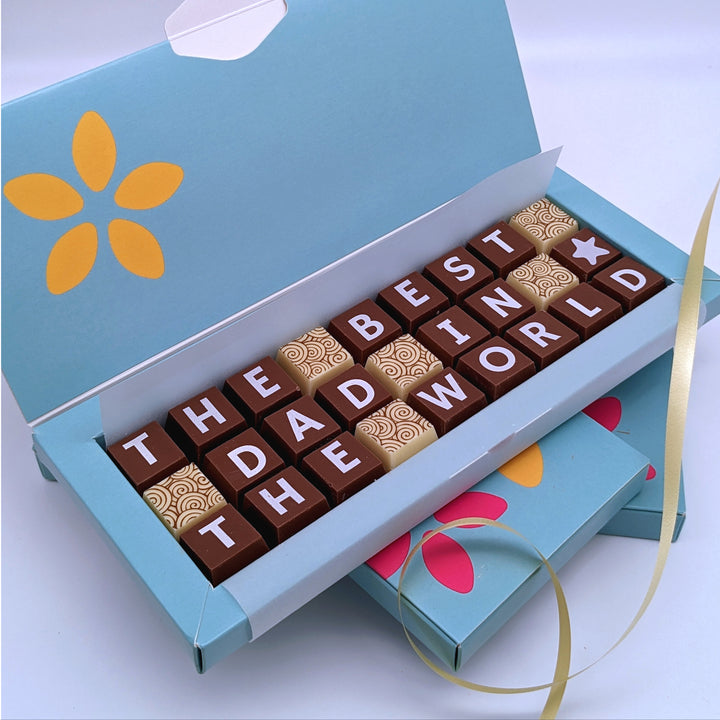 Personalised Chocolate Gift for Dad