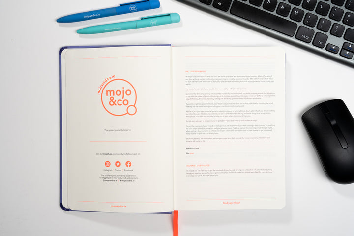Undated Positivity & Wellness Journal (Sea Green)