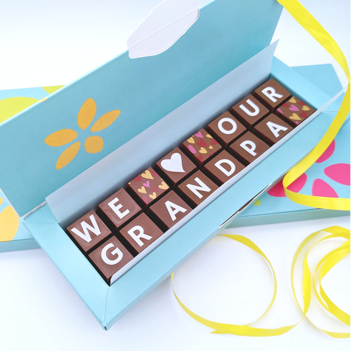 Personalised 'I Love You' Chocolate Box