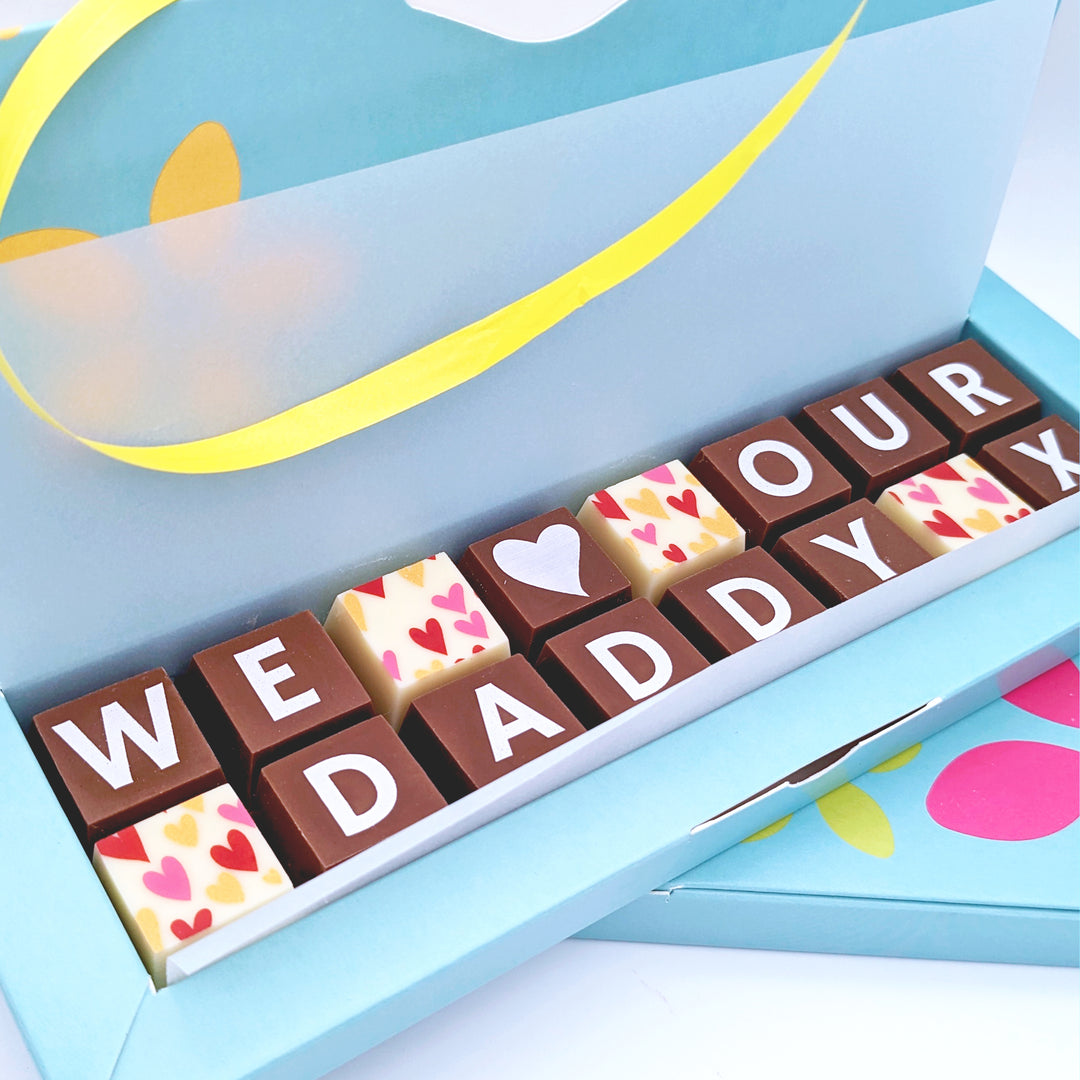 Personalised Chocolate Treat for Dad or Daddy