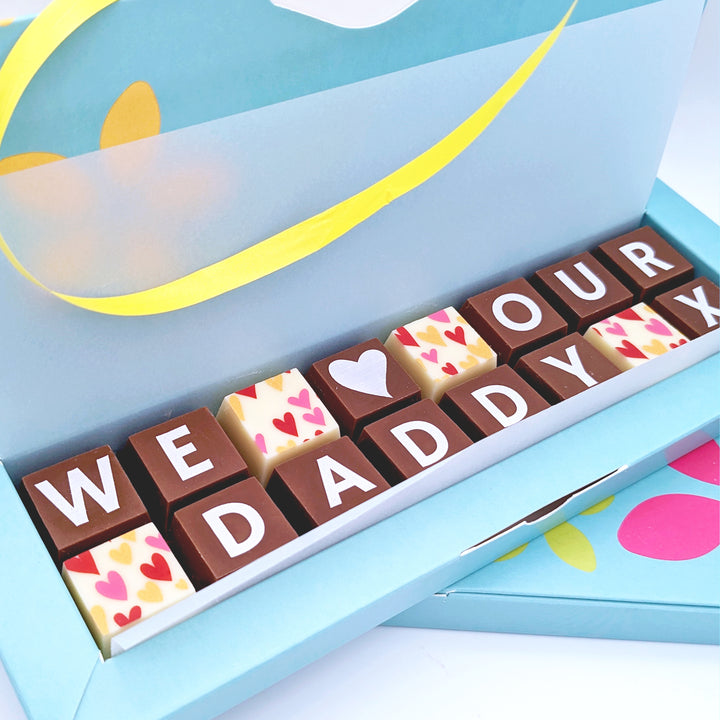Personalised Chocolate Treat for Dad or Daddy
