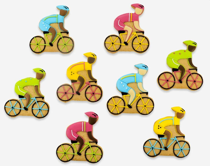 Bike Race Biscuits