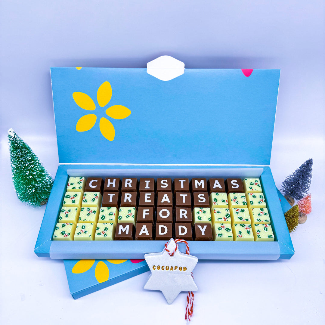 Festive Christmas Chocolate Treat Box
