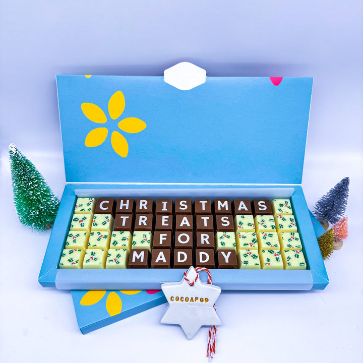 Festive Christmas Chocolate Treat Box