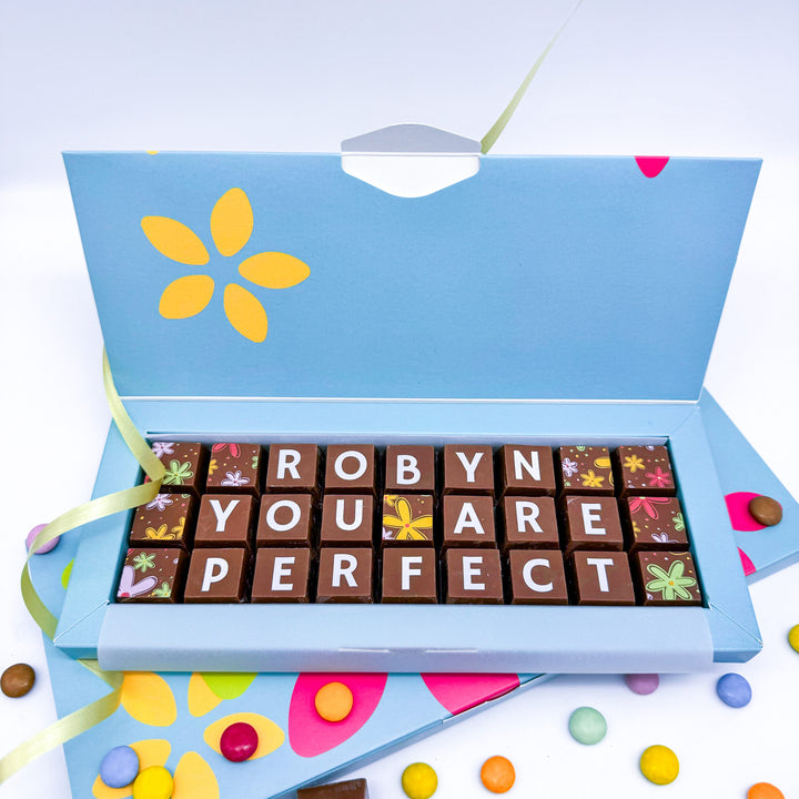 You Are Perfect Personalised Belgian Chocolates