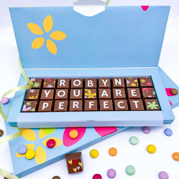 You Are Perfect Personalised Belgian Chocolates