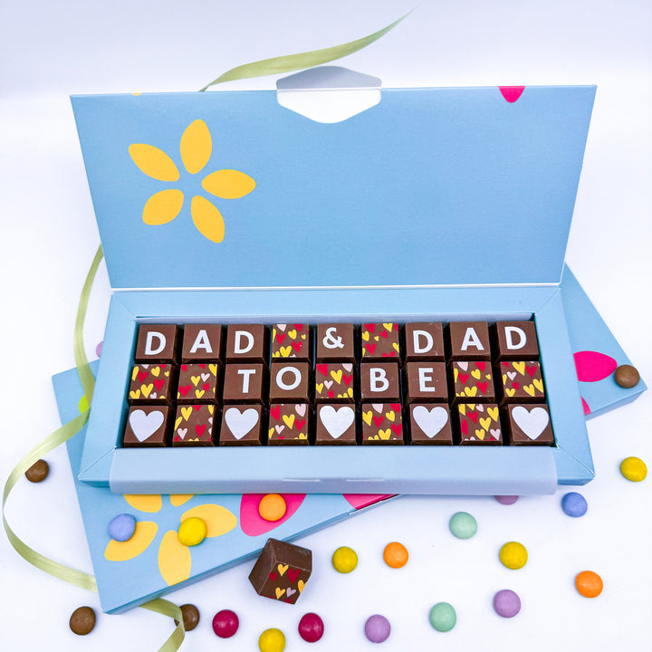Personalised Dad & Dad Chocolate Gift Box