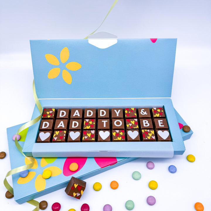 Personalised Dad & Dad Chocolate Gift Box