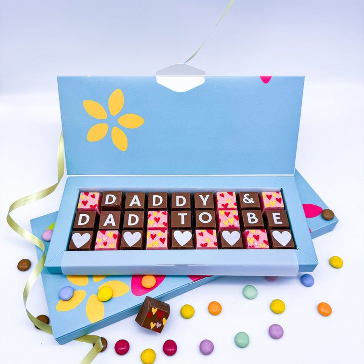 Personalised Dad & Dad Chocolate Gift Box