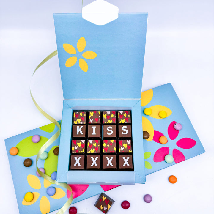 Personalised Chocolate Kisses with Your Message
