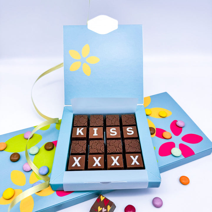 Personalised Chocolate Kisses with Your Message