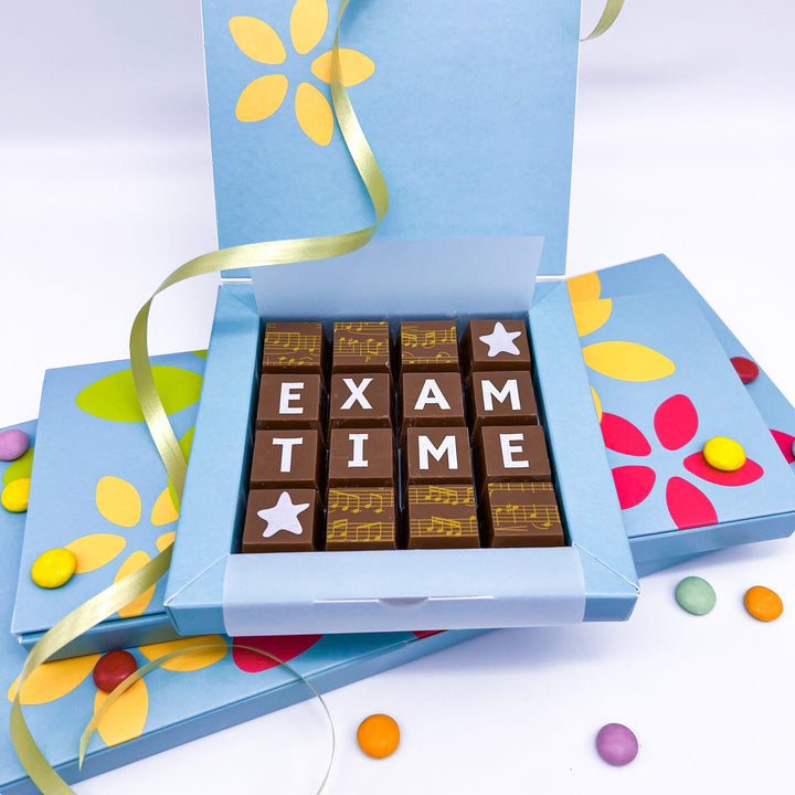 Personalised Exam Message Chocolates
