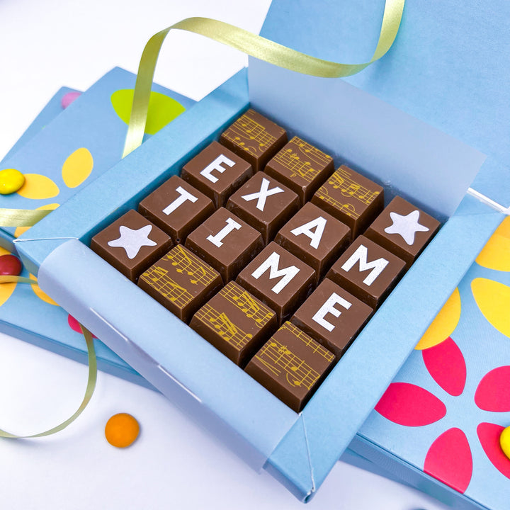 Personalised Exam Message Chocolates