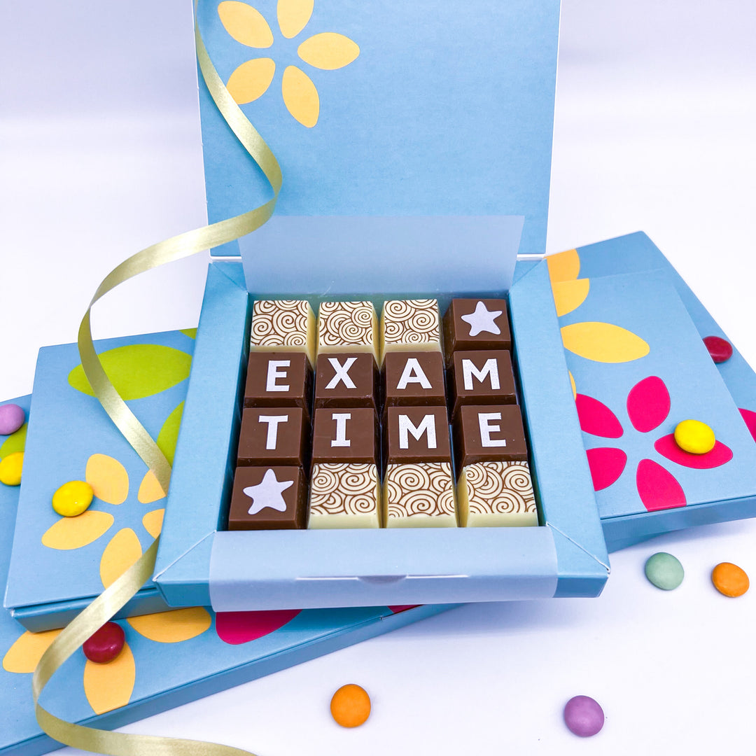 Personalised Exam Message Chocolates