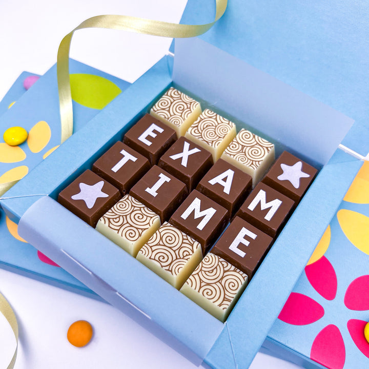 Personalised Exam Message Chocolates