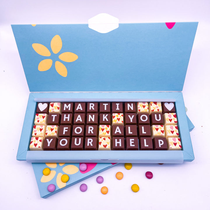 Thank You Belgian Chocolate Gift Box