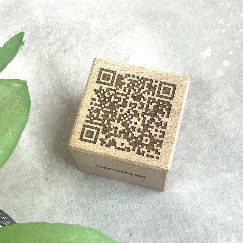 Personalised Wooden Branded Cube