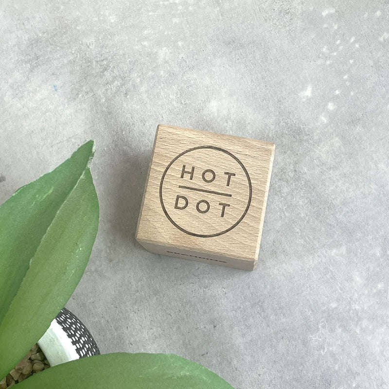 Personalised Wooden Branded Cube