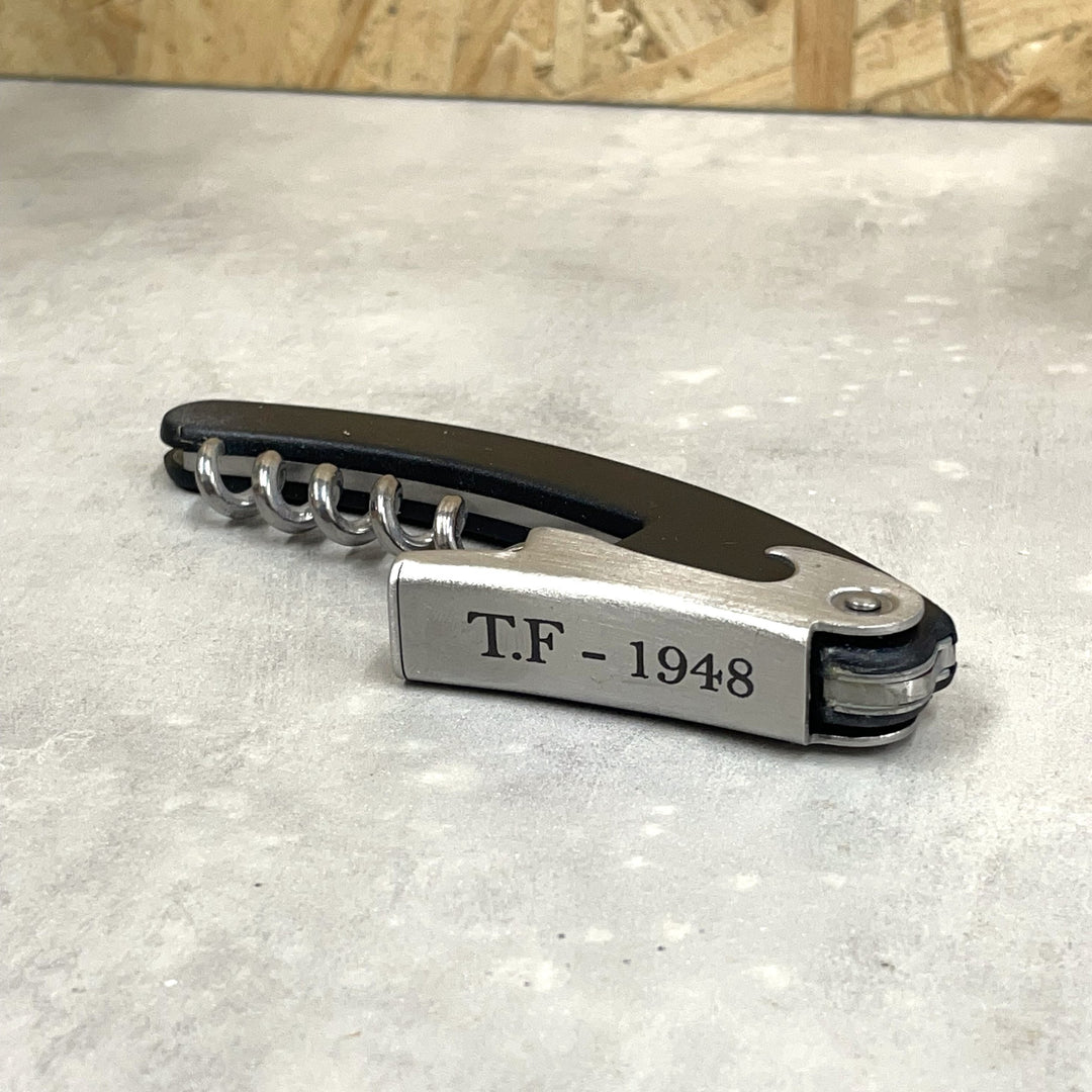 Personalised Corkscrew/Bottle Opener