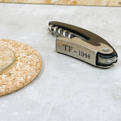 Personalised Corkscrew/Bottle Opener