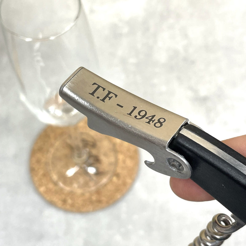 Personalised Corkscrew/Bottle Opener