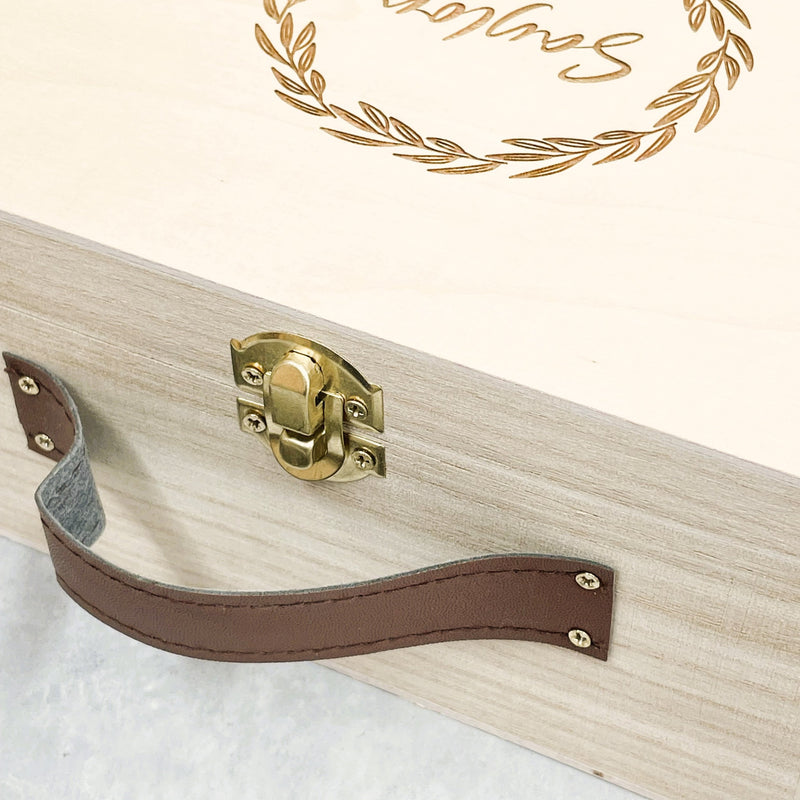 Personalised Wooden Briefcase
