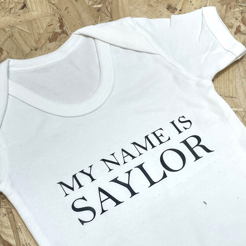 Personalised Baby Clothing