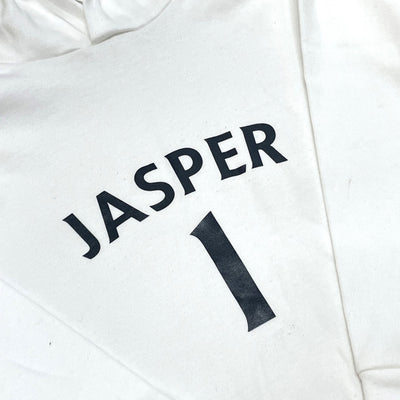 Personalised Football Shirt Style Baby grow, T-shirt
