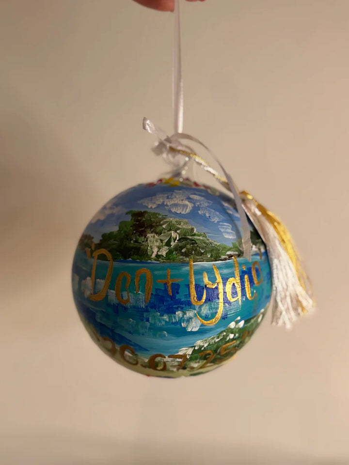 Hand-Painted Bauble