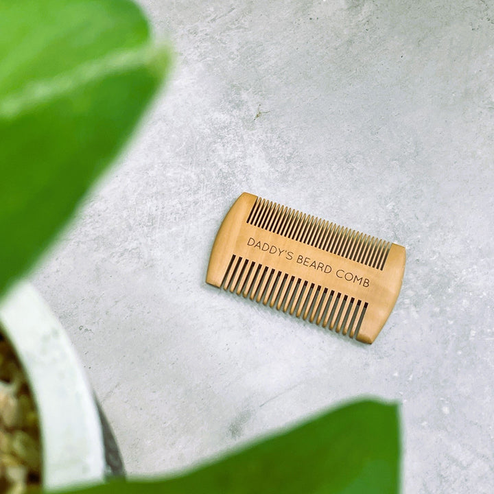 Wooden Beard Comb