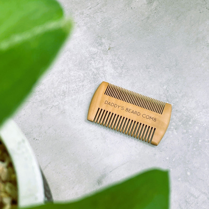 Wooden Beard Comb