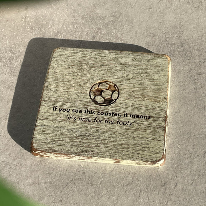 Rustic Coastal Wooden Coasters