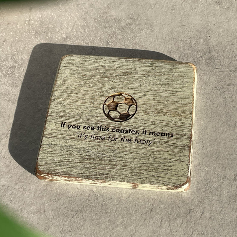 Rustic Coastal Wooden Coasters