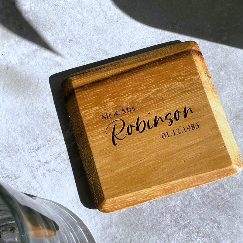 Chic Wooden Coasters