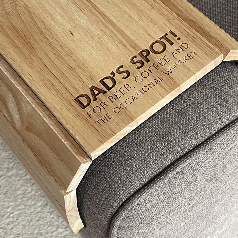 Wooden Sofa Armchair Tray