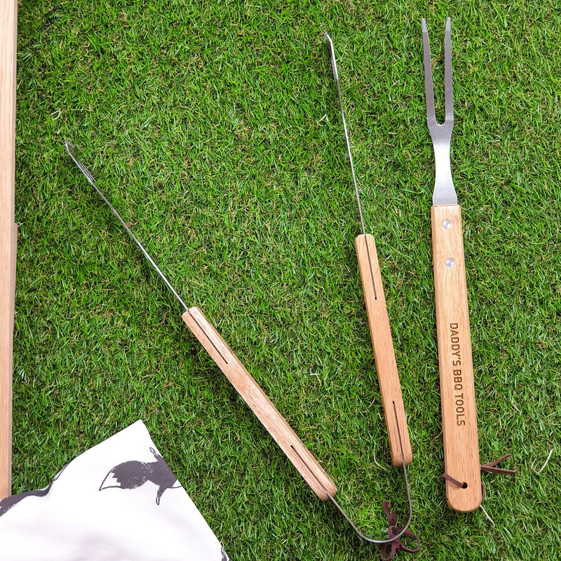 Personalised BBQ Utensils Set