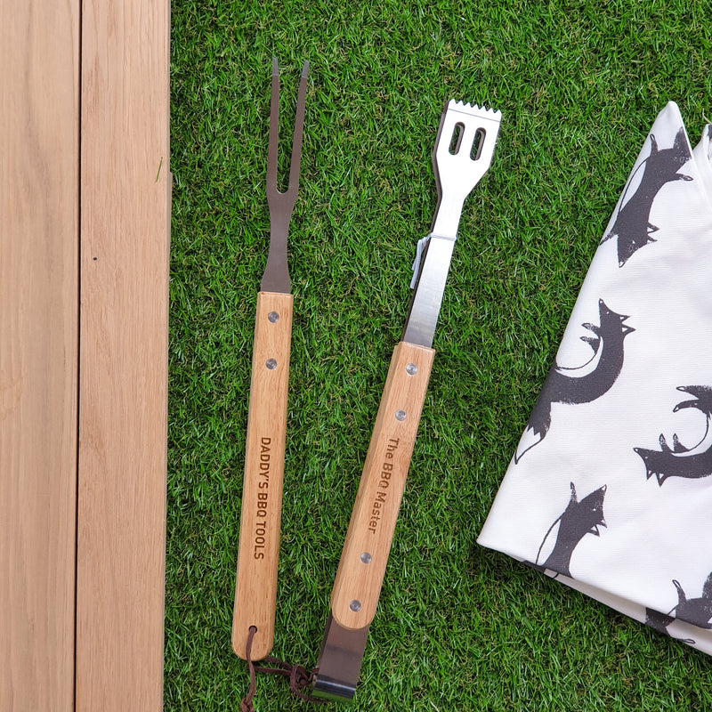 Personalised BBQ Utensils Set