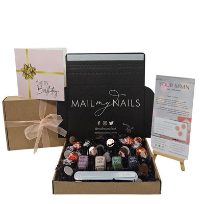 Mail my nails capsule birthday gift set