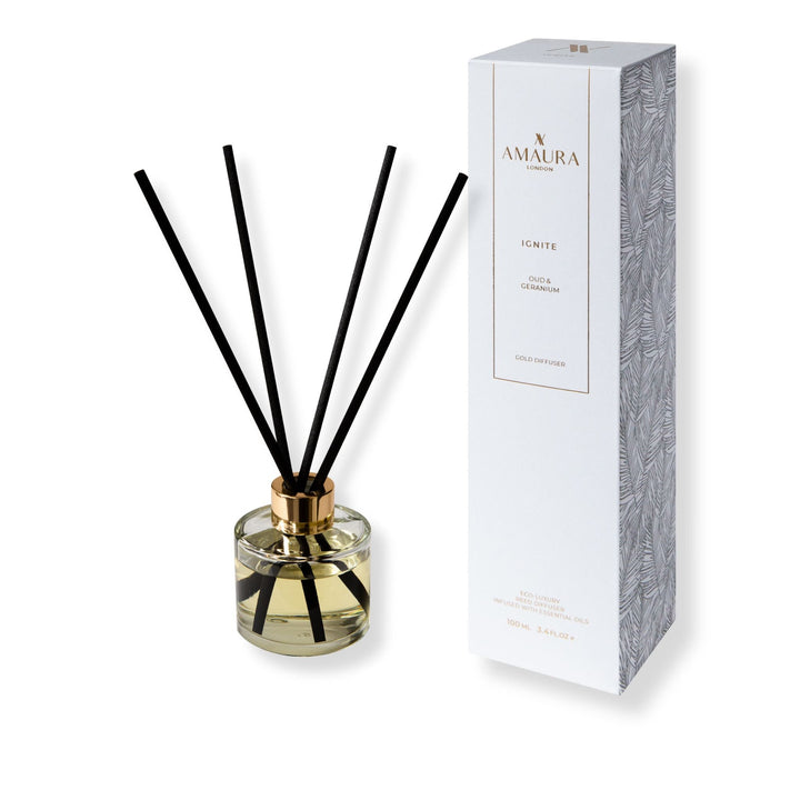 Ignite Luxury Oud & Geranium Reed Diffuser