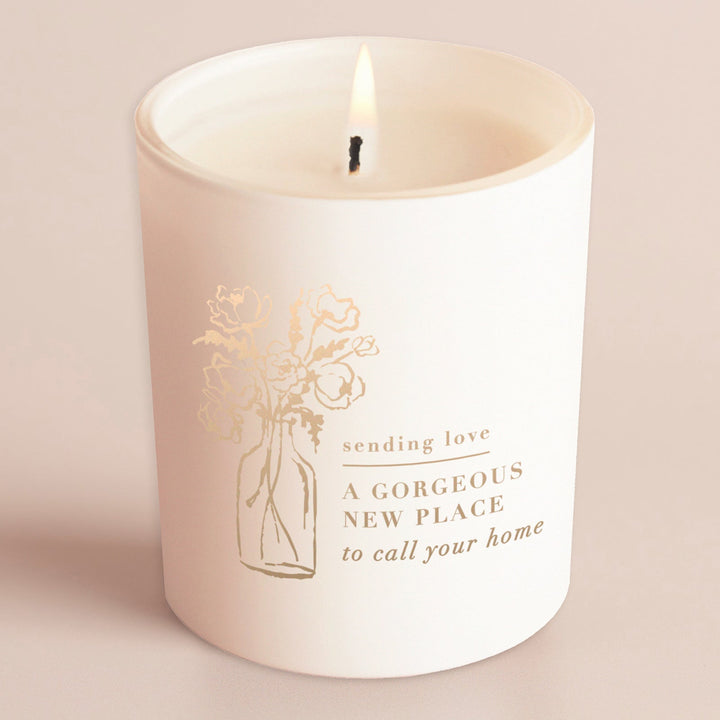 Glow Through Candle Housewarming Gift
