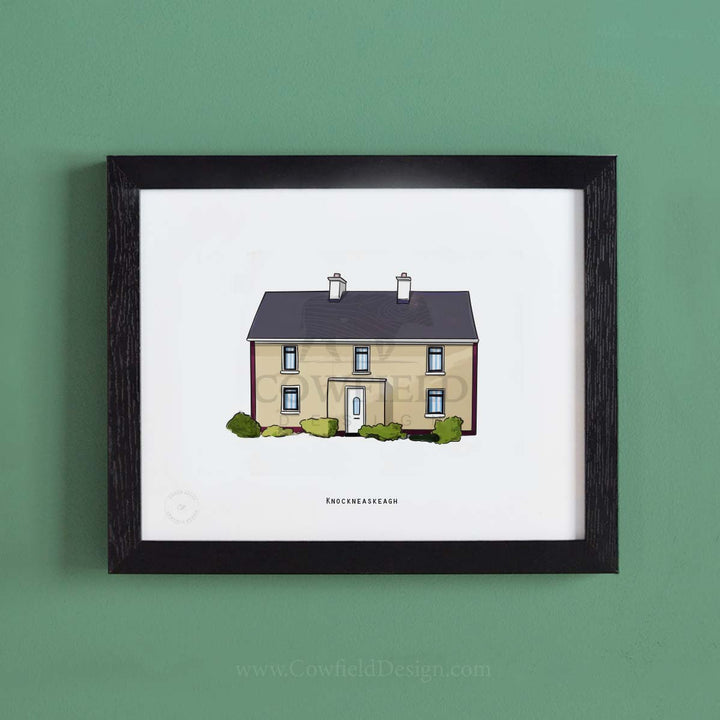 Personalised House Illustration Print