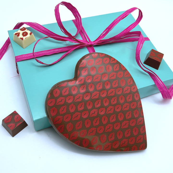 Solid Milk Chocolate Heart Kiss