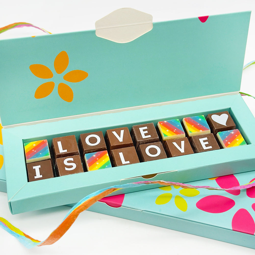 Love Is Love Rainbow Chocolate Collection