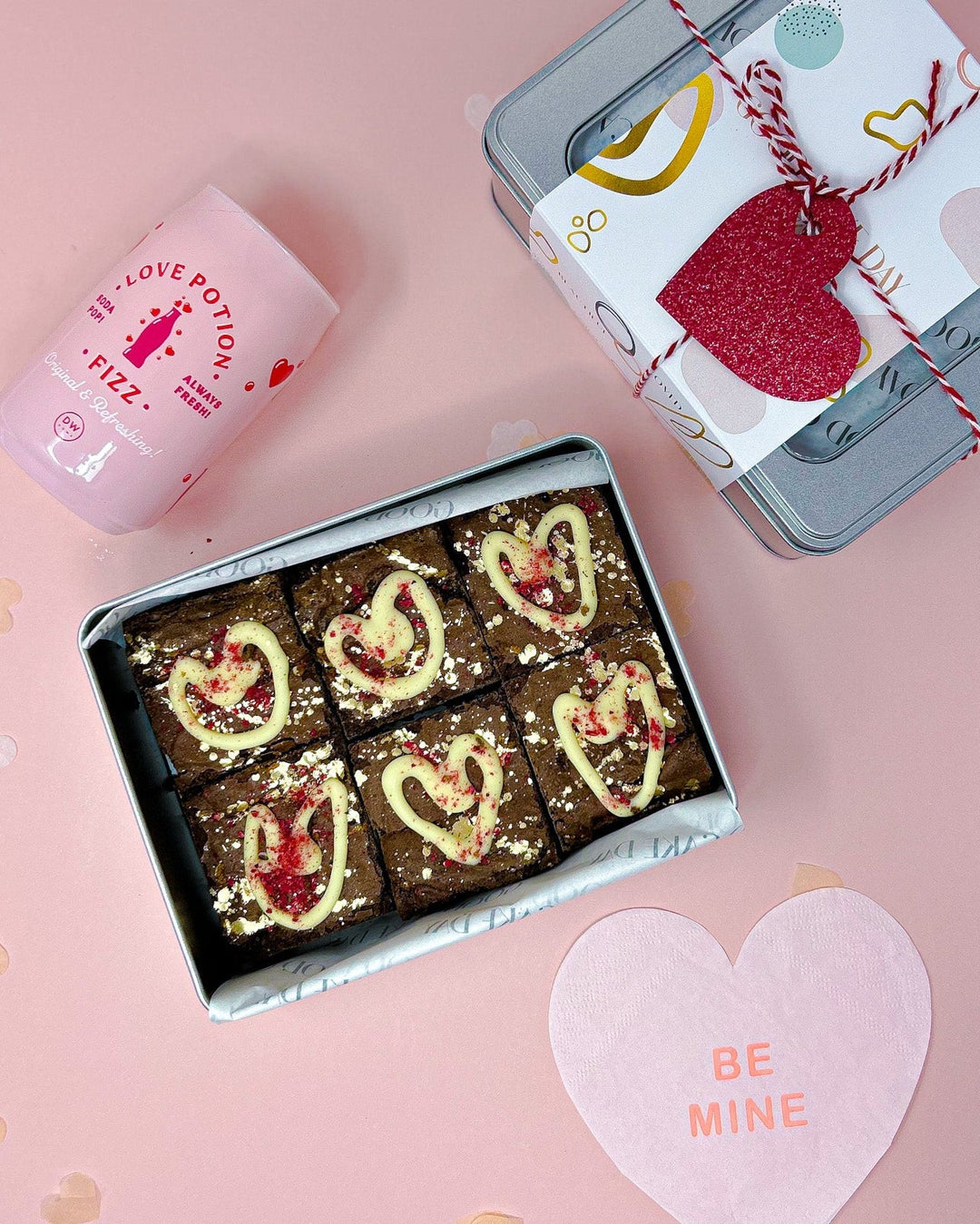 Love in Bloom Brownies