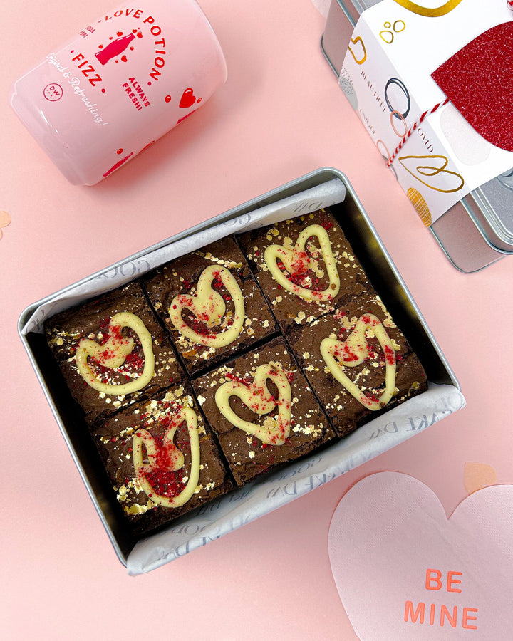 Love in Bloom Brownies