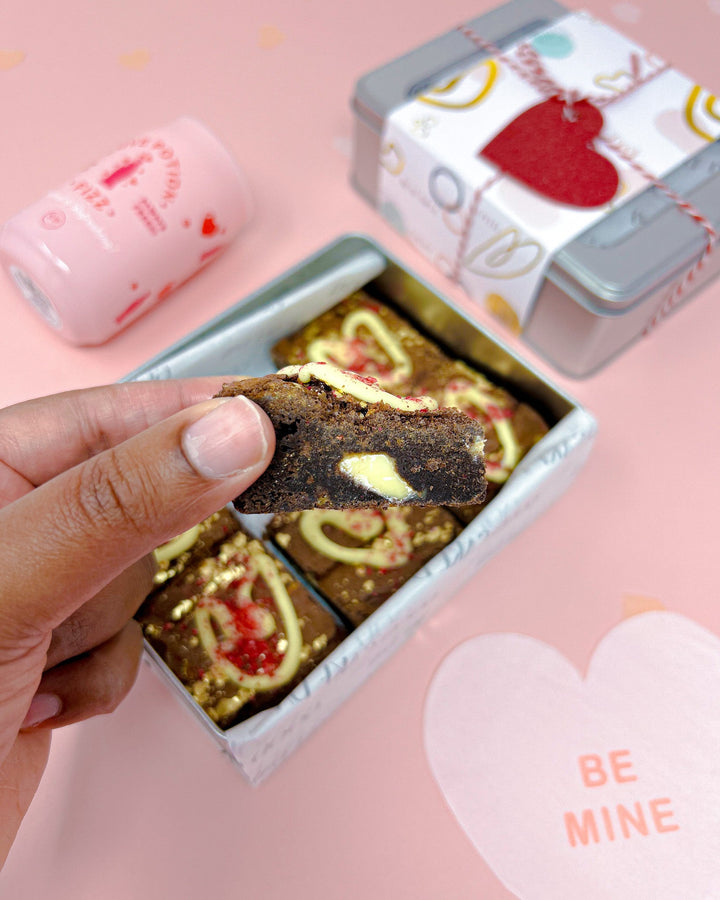 Love in Bloom Brownies