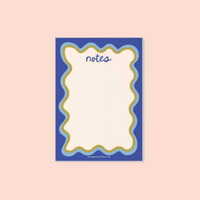 Blue-Wavy-Notepad-A5-Solid