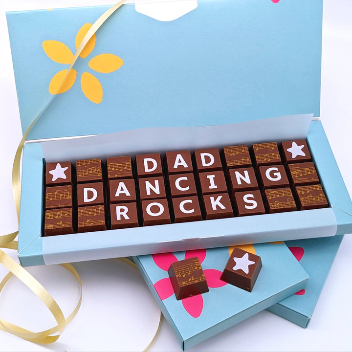 Personalised Chocolate Gift for Dad